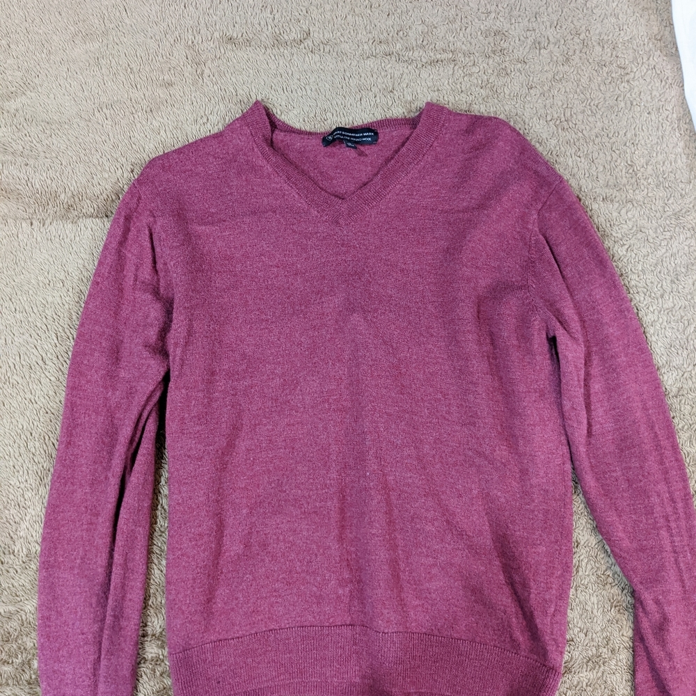 Qty 2 ultra fine merino dress sweaters